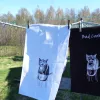 Poor cat kitchen towels